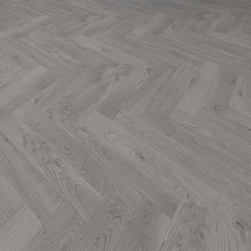 Grey Herringbone Laminate Flooring