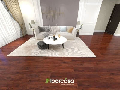 suelo vinílico que parece madera