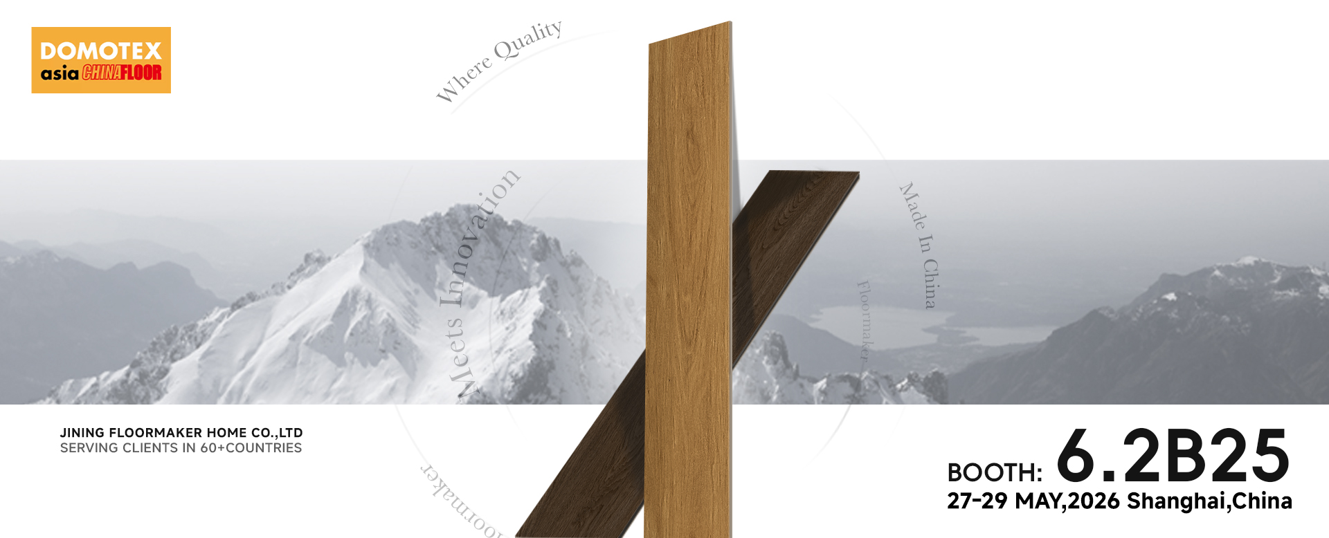 Floormaker Domotex Asia ChinaFloor