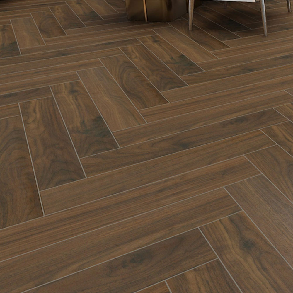 10mm Black Walnut Art Parquet Herringbone Laminate Flooring.jpg 10mm Black Walnut Art Parquet Herringbone Laminate Flooring.jpg