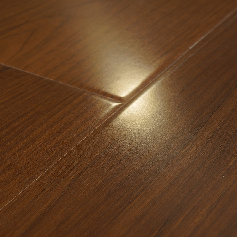 Темно-коричневый дуб зеркальный Suface 70° ламинат деревянный пол