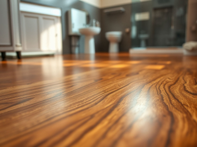 Les sols imperméables révolutionnent la conception de la salle de bains | FLOORMAKER