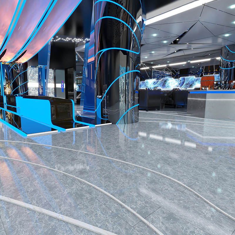 Colorful 6mm Stone Grain SPC Vinyl Flooring