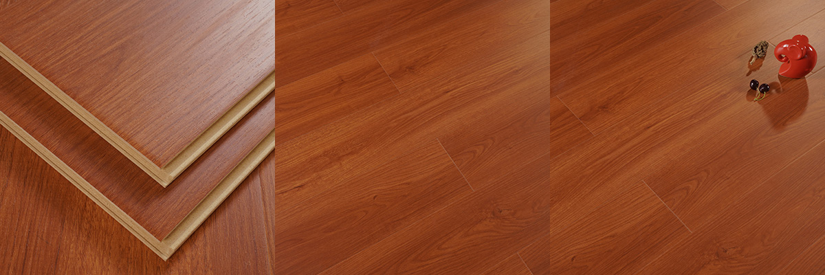 Rotbrauner HDF-Laminatboden zur Herstellung.jpg Rotbrauner HDF-Laminatboden zur Herstellung.jpg