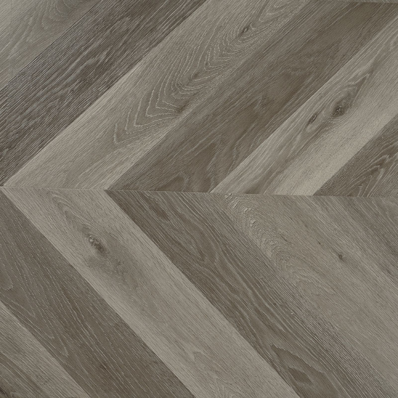 12mm Grey Fishbone Unilin Laminate Wood Flooring