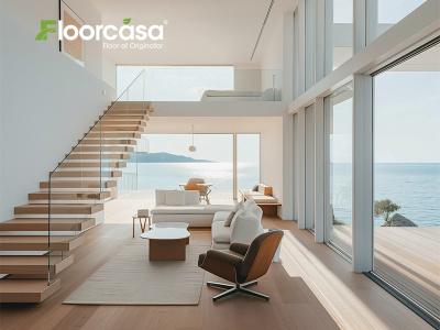 Revêtement de sol stratifié imperméable : une symphonie de beauté et de performance FLOORMAKER HOME