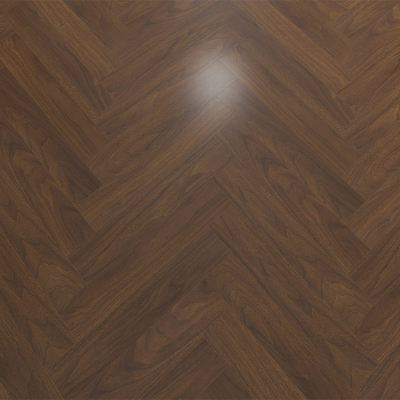 HDF Dark Herringbone Laminate Flooring