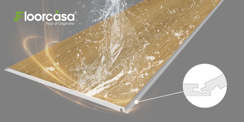 Revêtement de sol en vinyle SPC