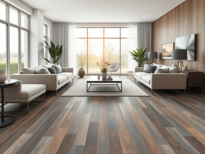 Vue rapide des années 60: Processus de fabrication du plancher SPC | Floormaker