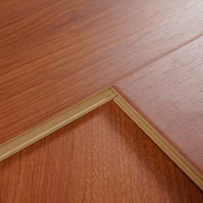 Red Brown HDF Laminate Flooring For Manufacture