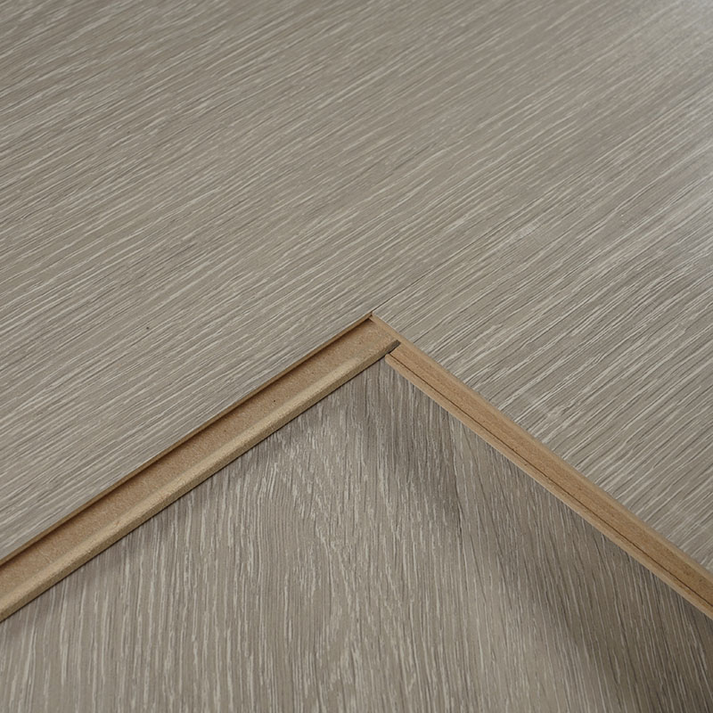 Thick Grey Oak Mirror Suface 70° Laminate Wood Flooring 