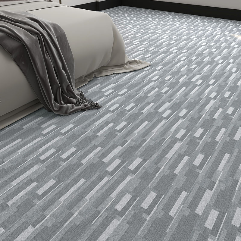 Цветной ковровый зернистый виниловый пол SPC