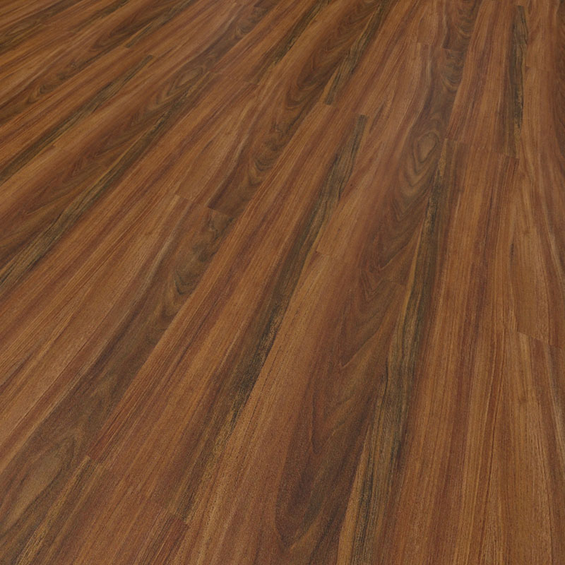 Виниловое напольное покрытие SPC с текстурой дерева темно-коричневого цвета класса люкс