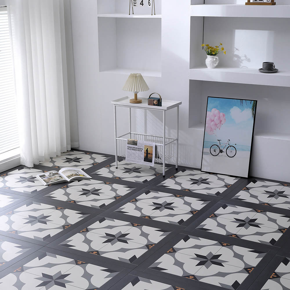 12mm HDF Grey Parquet Style Laminate Flooring