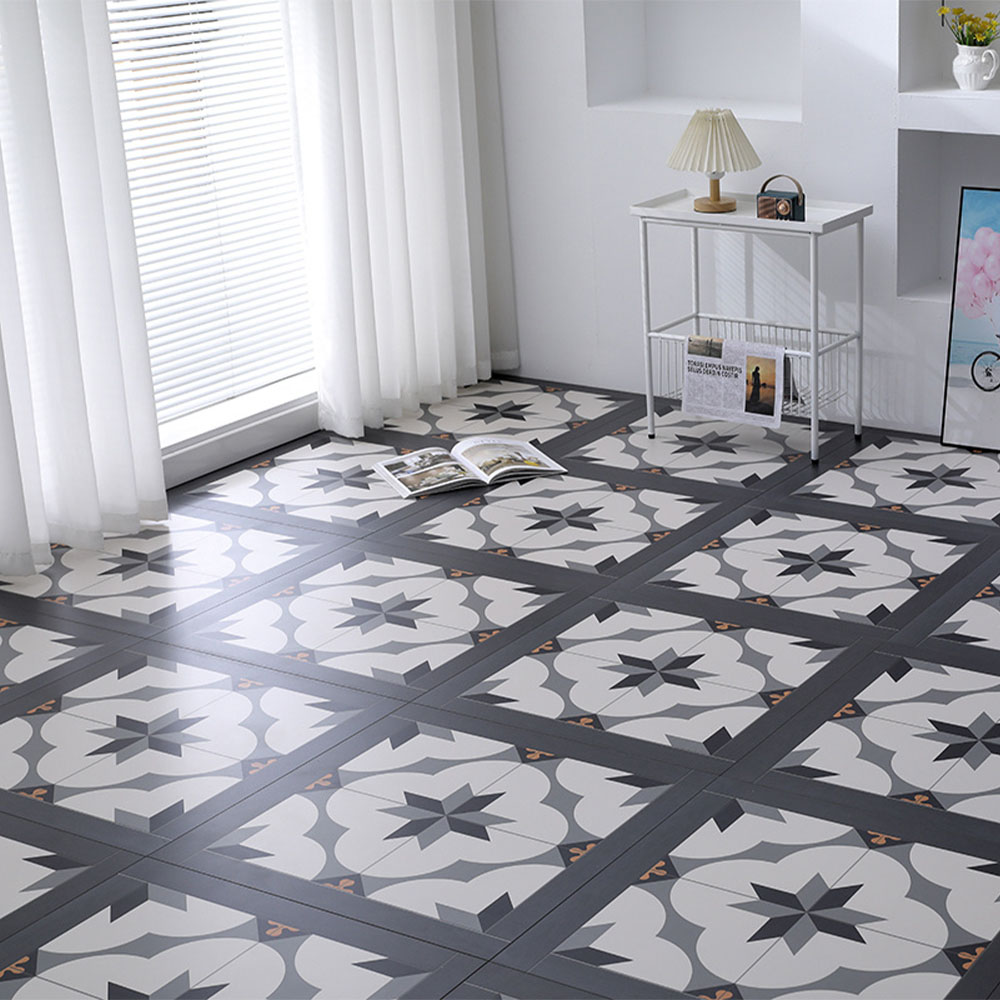 12mm HDF Grey Parquet Style Laminate Flooring