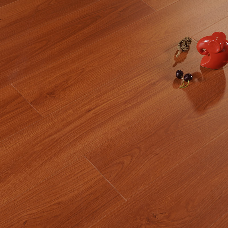 Rotbrauner HDF-Laminatboden für die Herstellung