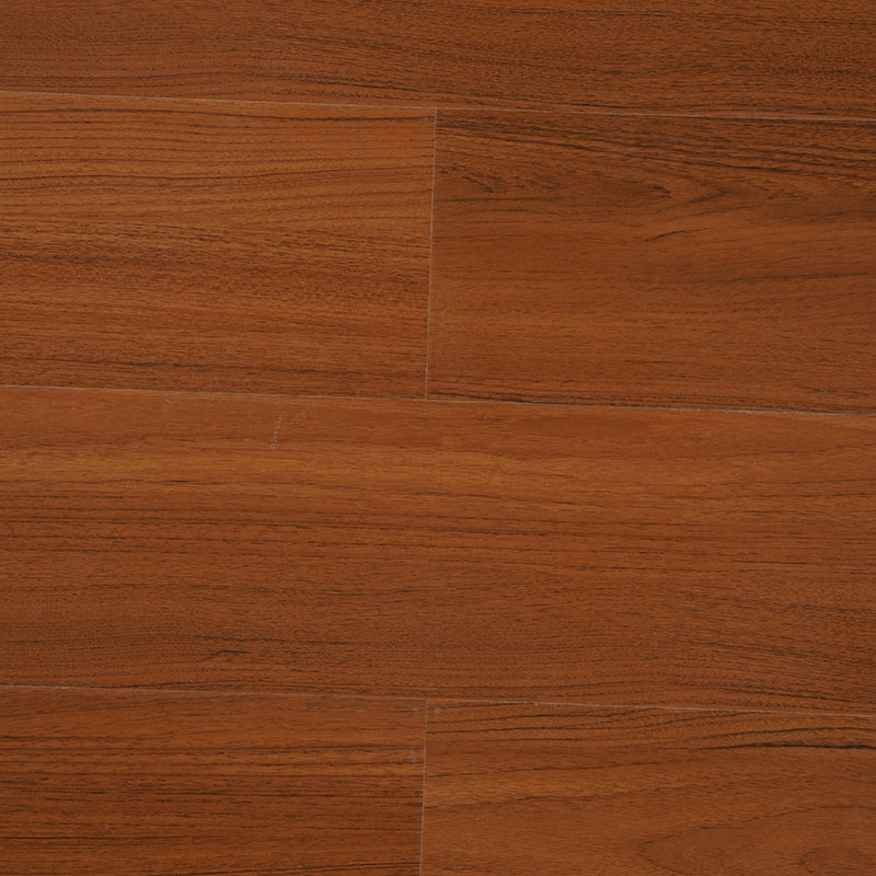 High Gloss Luxury Brown Thick Waterproof Laminate Flooring 