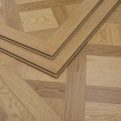 8mm HDF AC5 Waterproof Oak Parquet Flooring