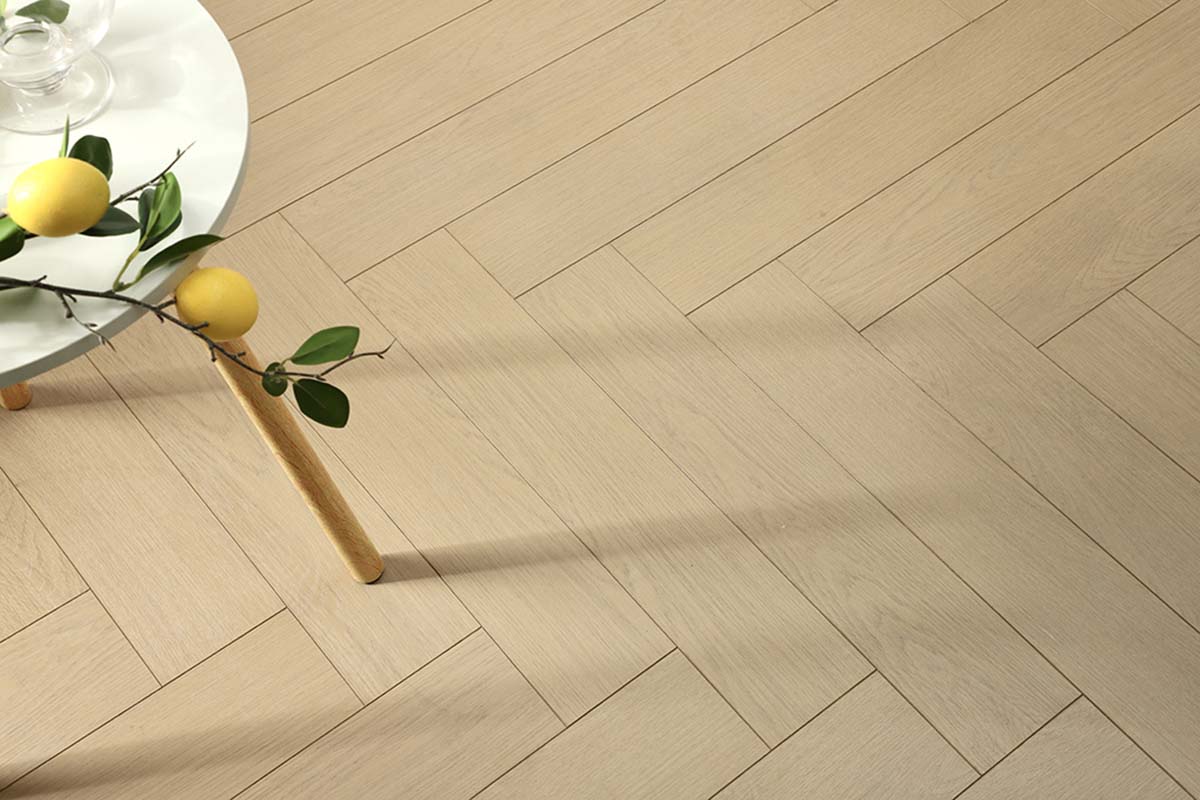 14 mm Fischgrät-Dreischicht-Holzboden, Mehrschichtparkett 14 mm Fischgrät-Dreischicht-Holzboden, Mehrschichtparkett