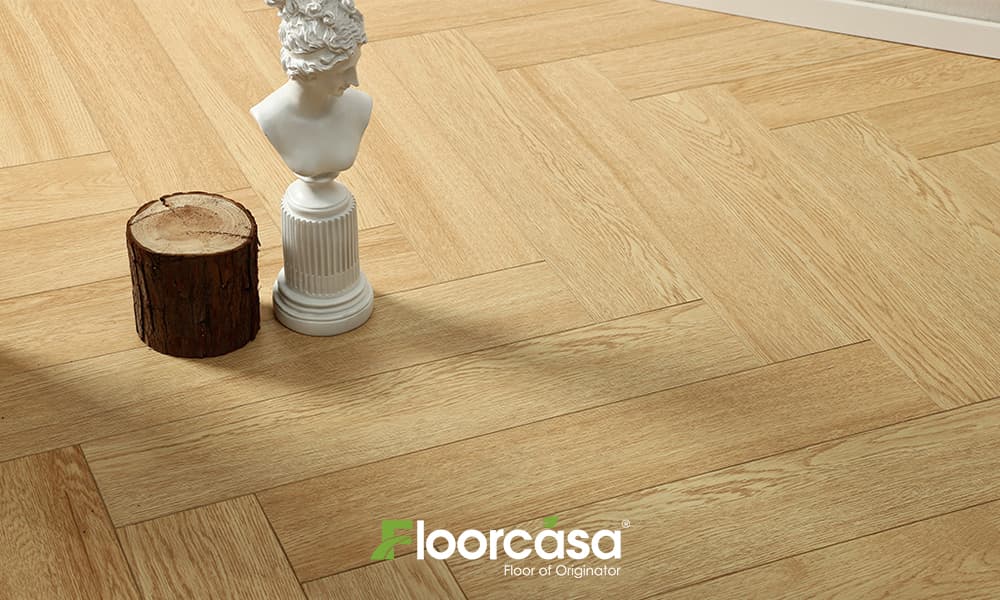 пол в елочку